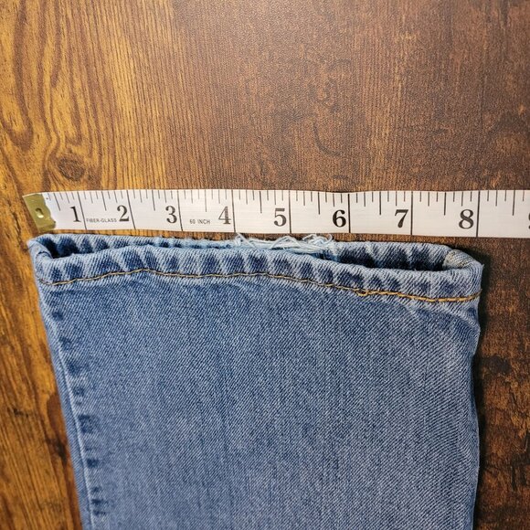 Vtg Levi's Jeans Mens 36x32 Measures 34x30 Relaxed Straight 550 Ripped Y2K - Picture 10 of 10